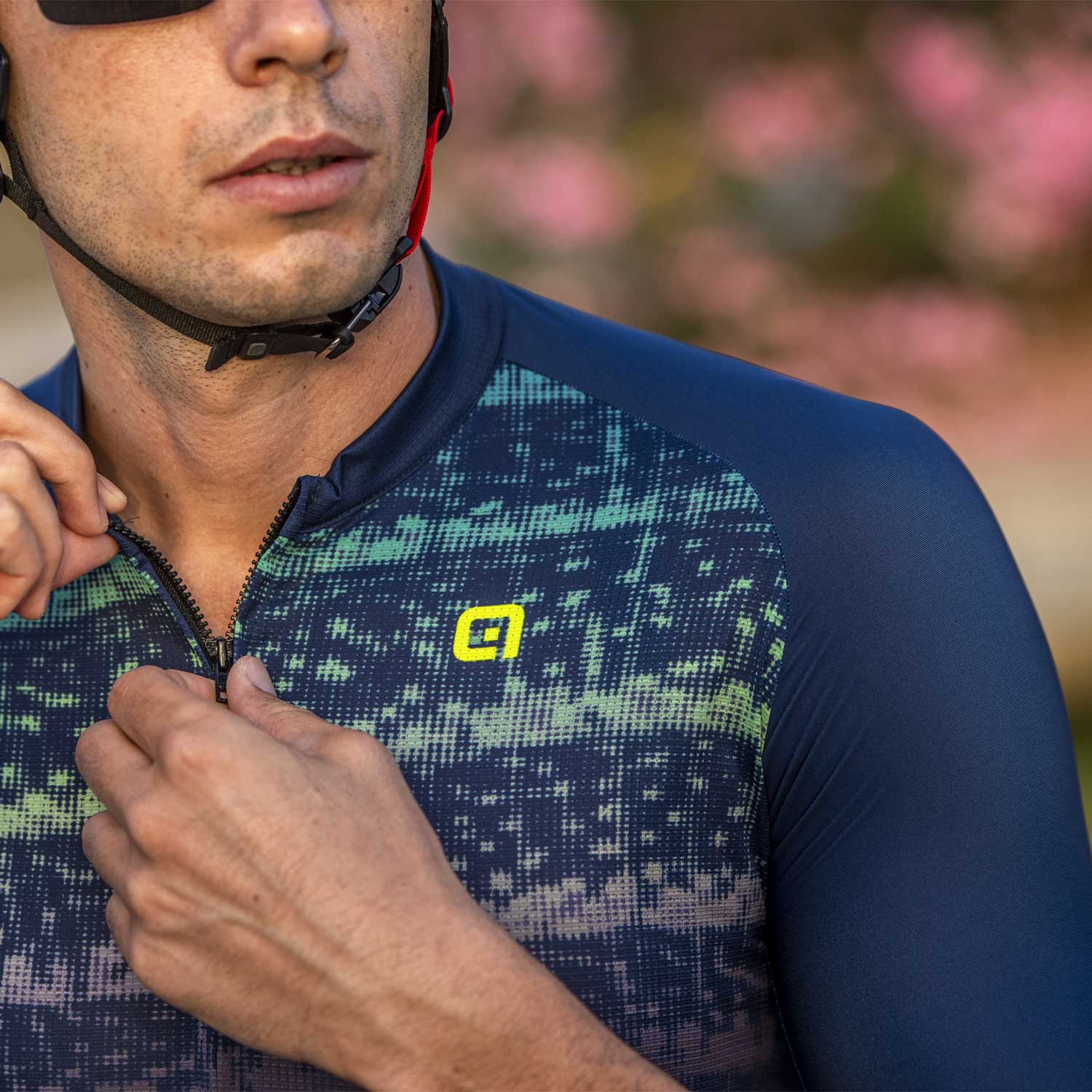 Ale Clothing Creek Off Road Gravel Short Sleeved Jersey Blue L