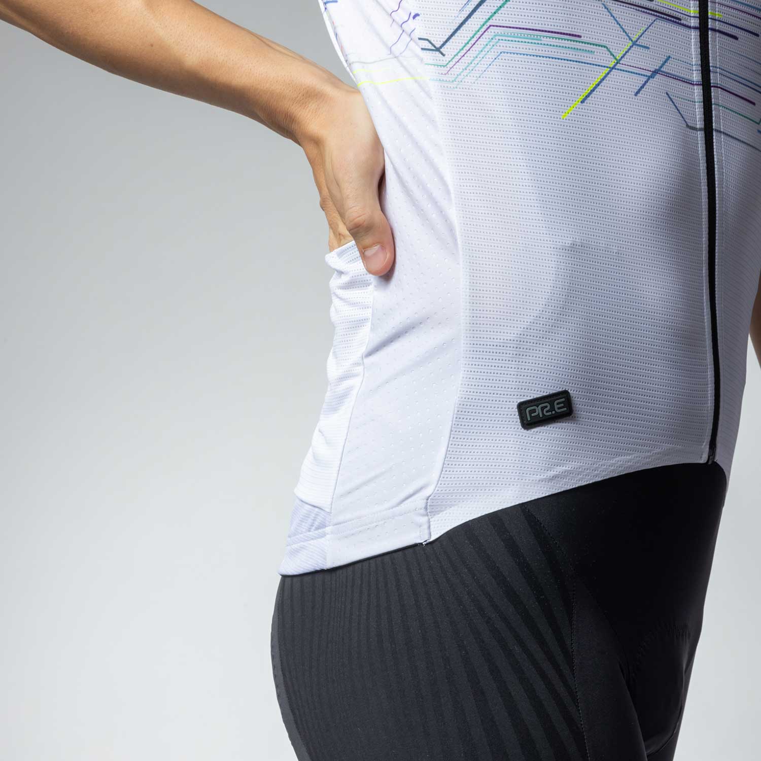 Ale Clothing Megabyte PR-E Short Sleeved Jersey White