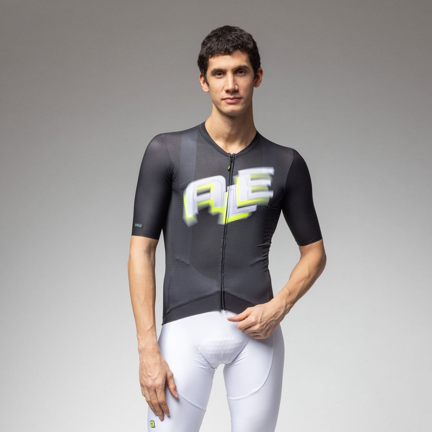 Ale Clothing Sauvage 2.0 PR-E Short Sleeved Jersey - L - Black PR-E