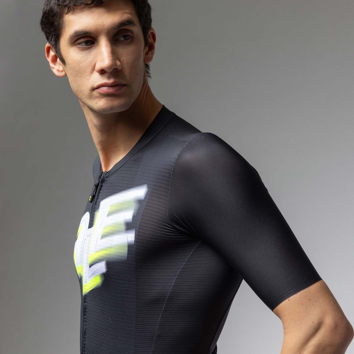 Ale Clothing Sauvage 2.0 PR-E Short Sleeved Jersey - L - Black PR-E