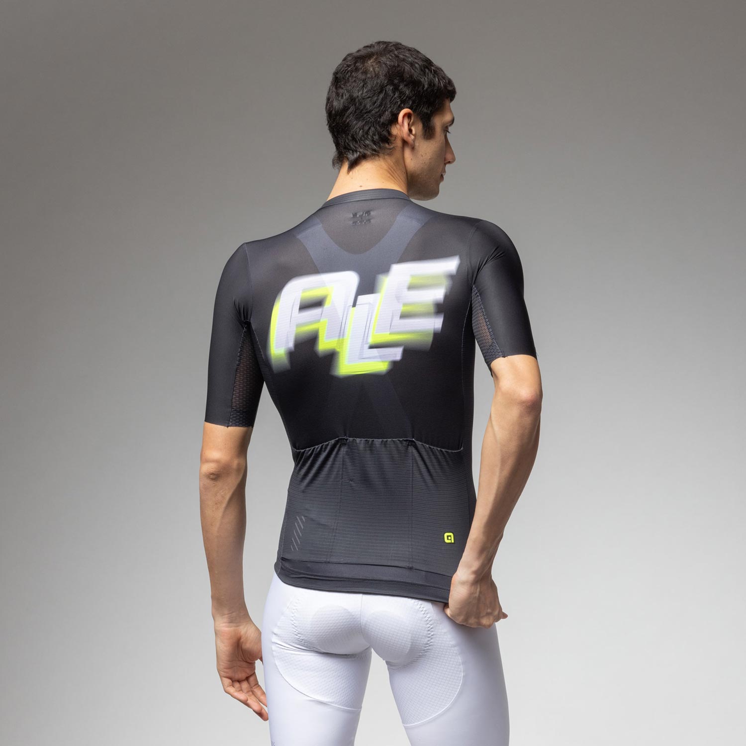 Ale Clothing Sauvage 2.0 PR-E Short Sleeved Jersey - S - Black PR-E