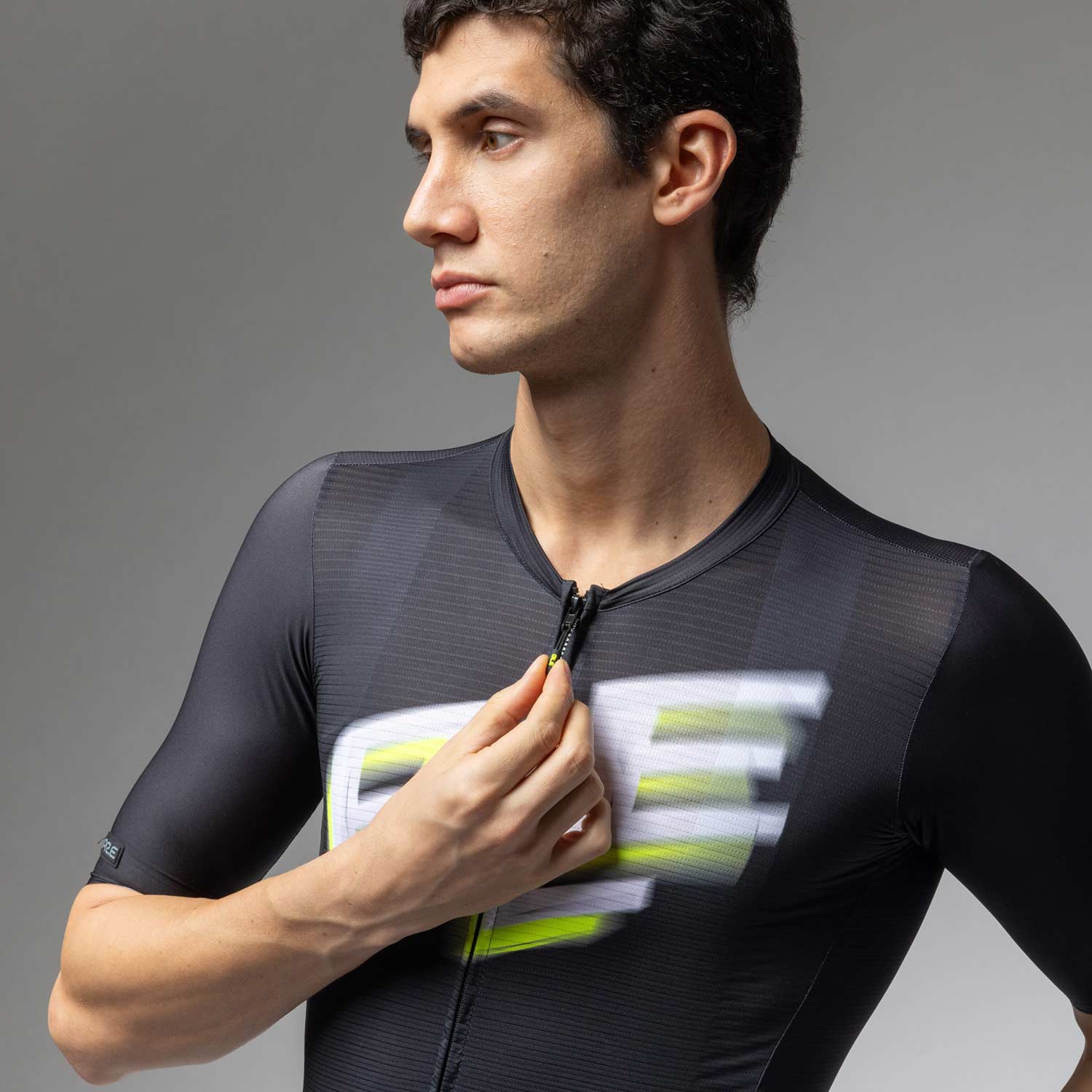 Ale Clothing Sauvage 2.0 PR-E Short Sleeved Jersey - S - Black PR-E