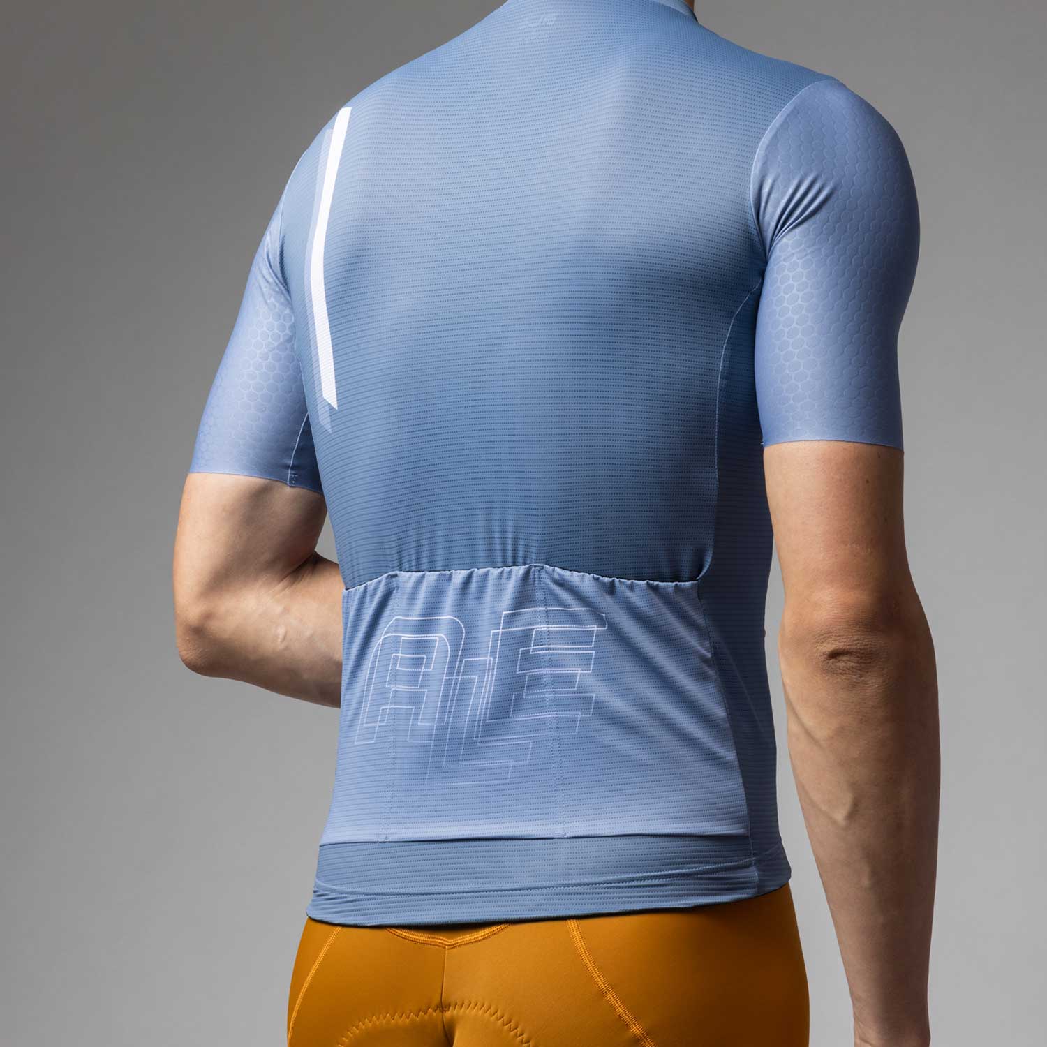 Ale Clothing Follow Me PR-E Short Sleeved  Jersey Steel Blue 3XL