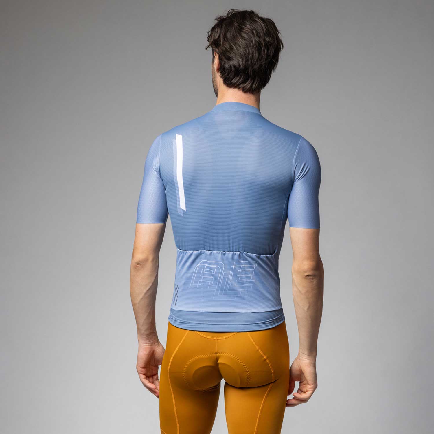 Ale Clothing Follow Me PR-E Short Sleeved Jersey Steel Blue XL