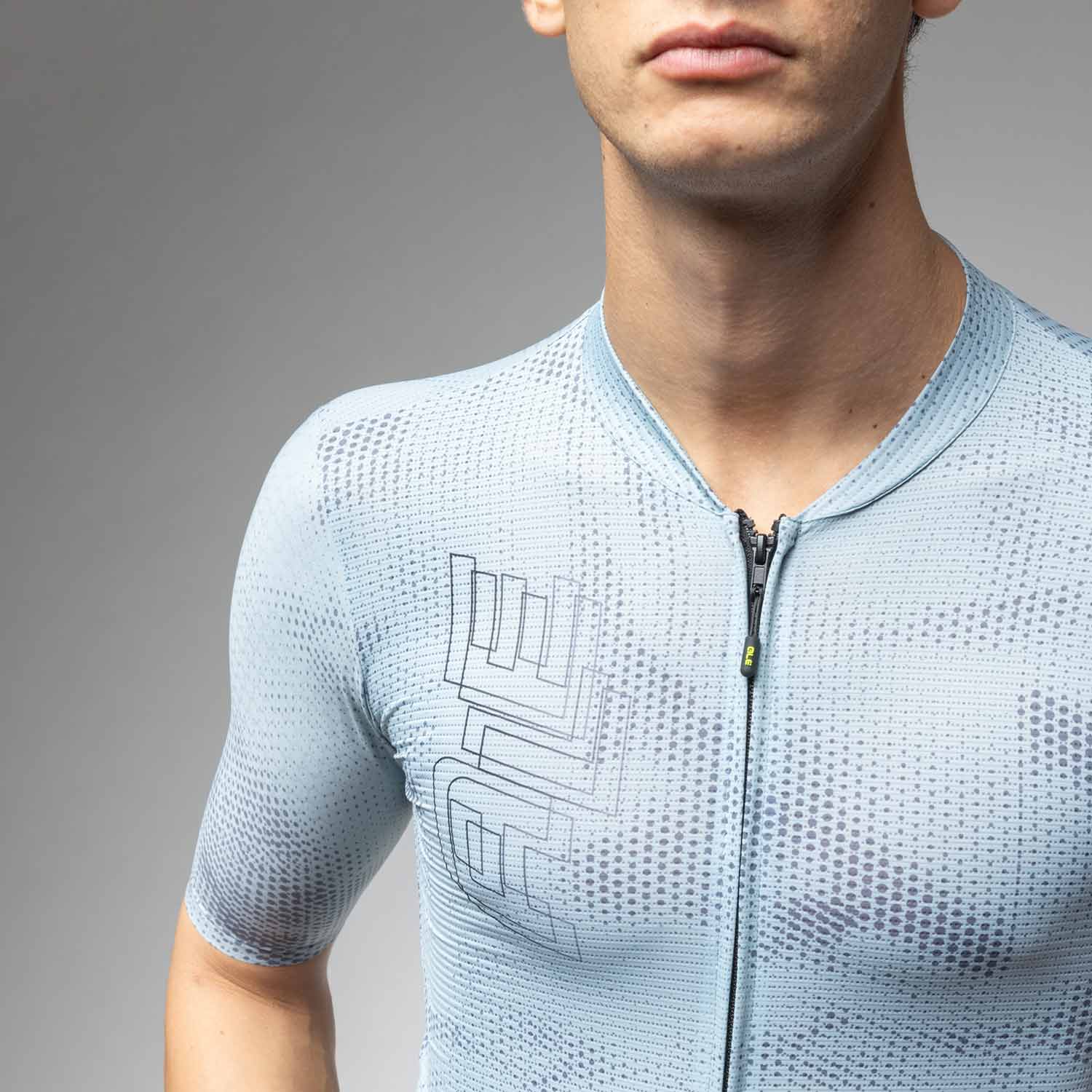 Ale Clothing Follow Me 2.0 PR-E Short Sleeved Jersey - L - Cyan PR-E