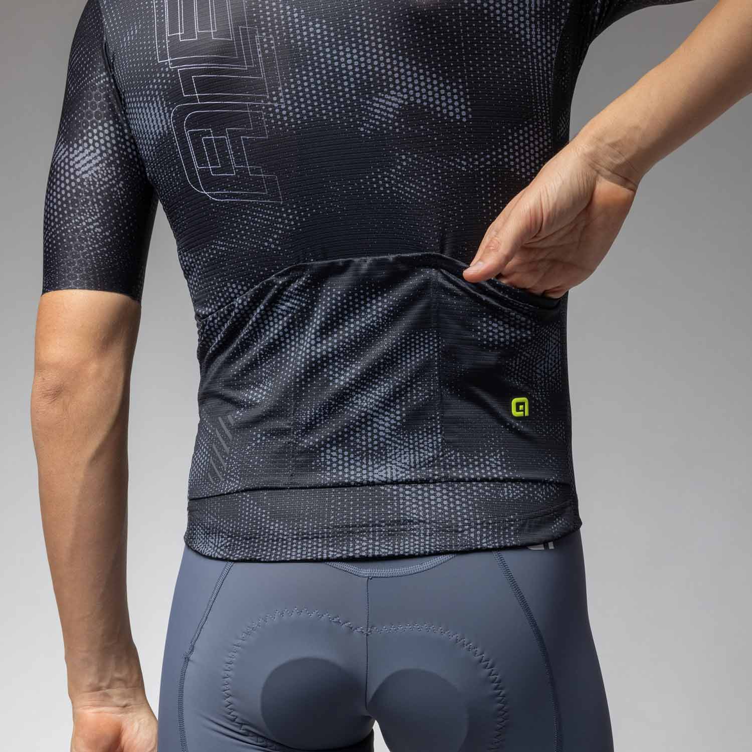 Ale Clothing Follow Me 2.0 PR-E Short Sleeved Jersey - M - Black PR-E