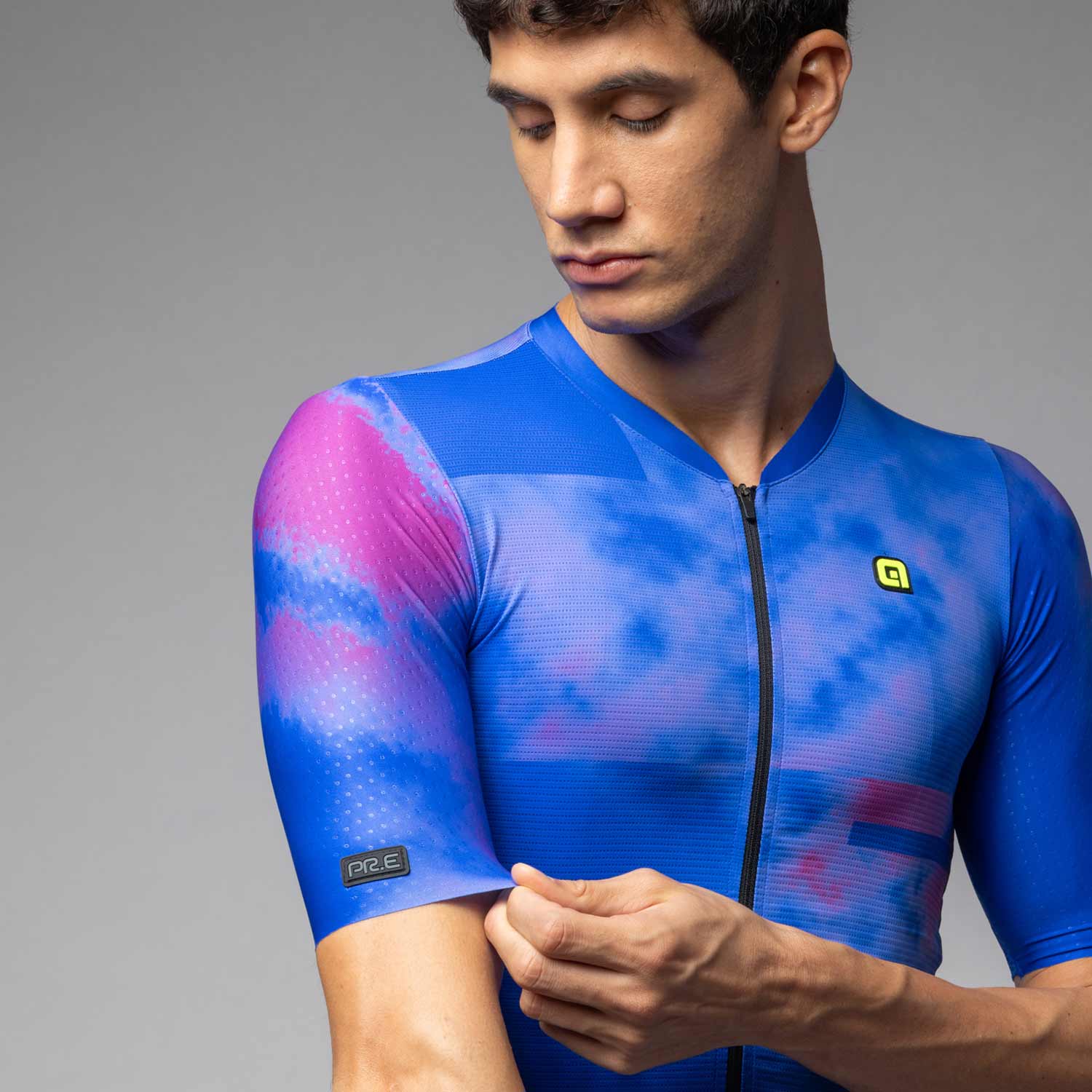 Ale Clothing Atmosfera PR-E Short Sleeeved Jersey Cobalt Blue XXL