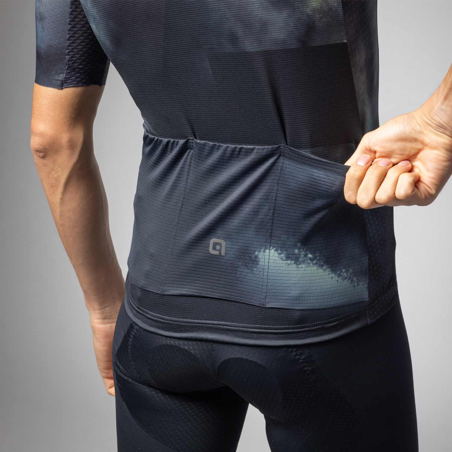 Ale Clothing Atmosfera PR-E Short Sleeeved Jersey Black M