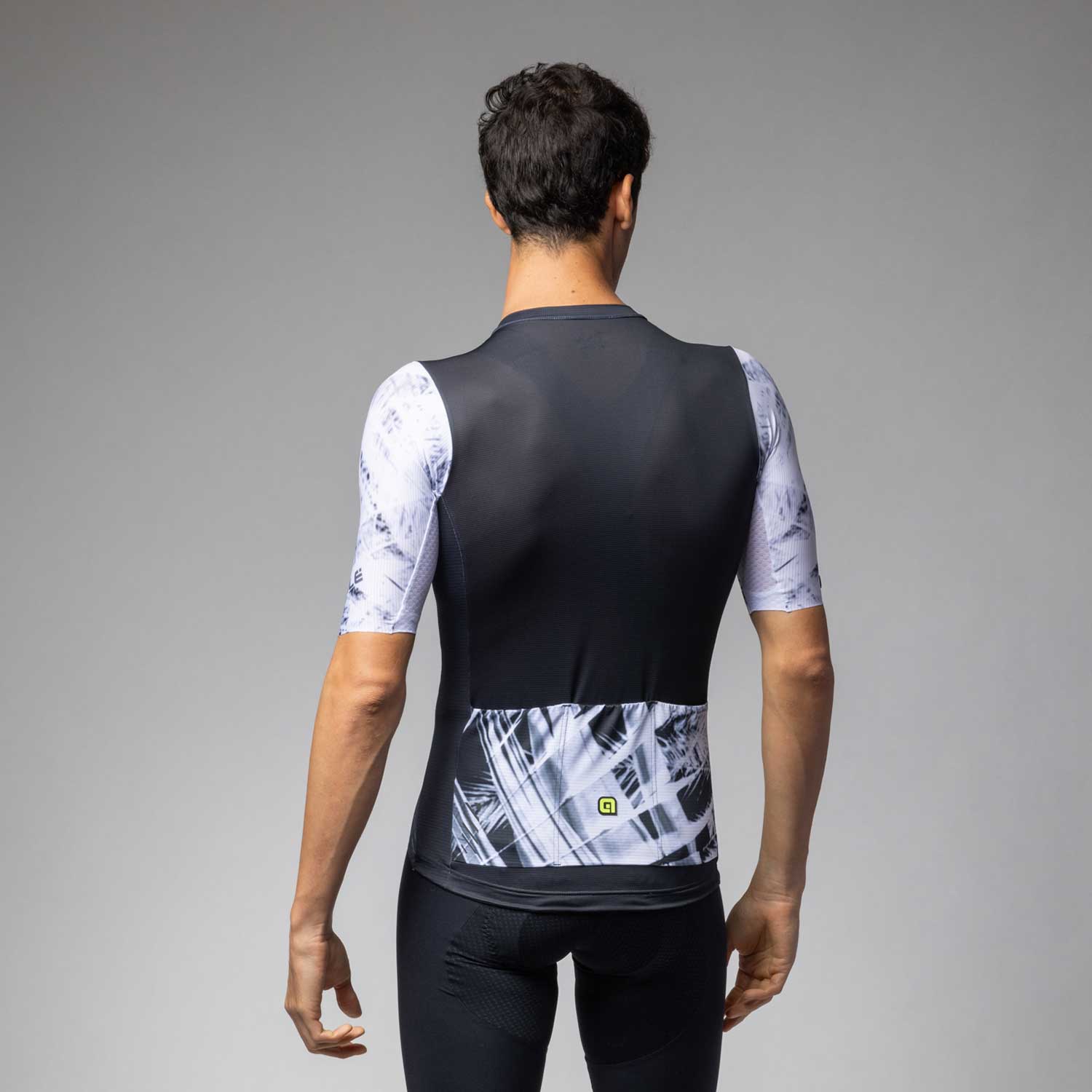 Ale Clothing Palm PR-E Short Sleeved Jersey Black L