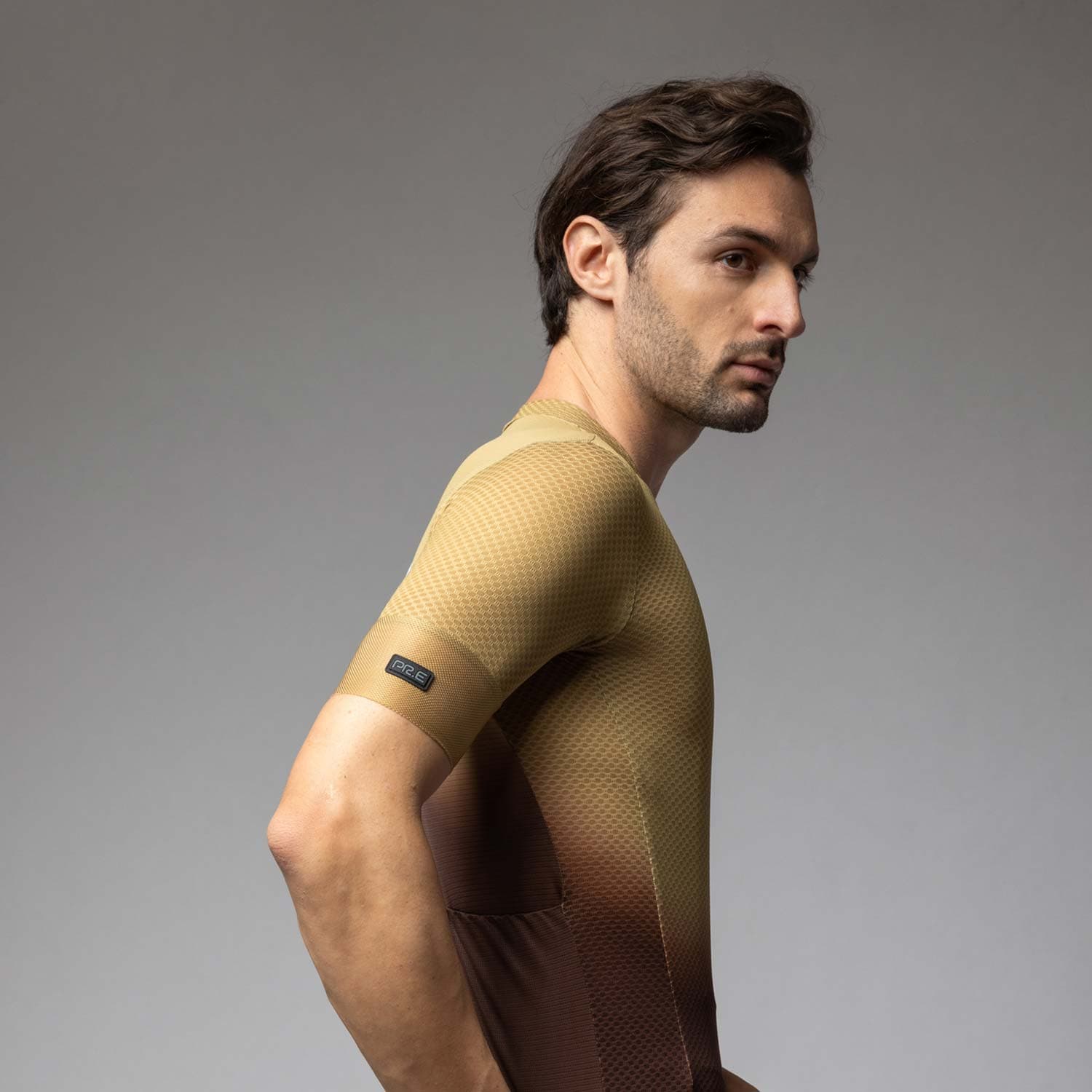 Ale Clothing Flash PR-E Short Sleeved Jersey Gold XXL