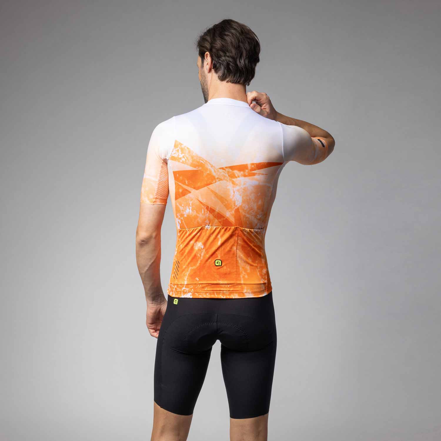 Ale Clothing Quartz PR-E Short Sleeved Jersey Orange L