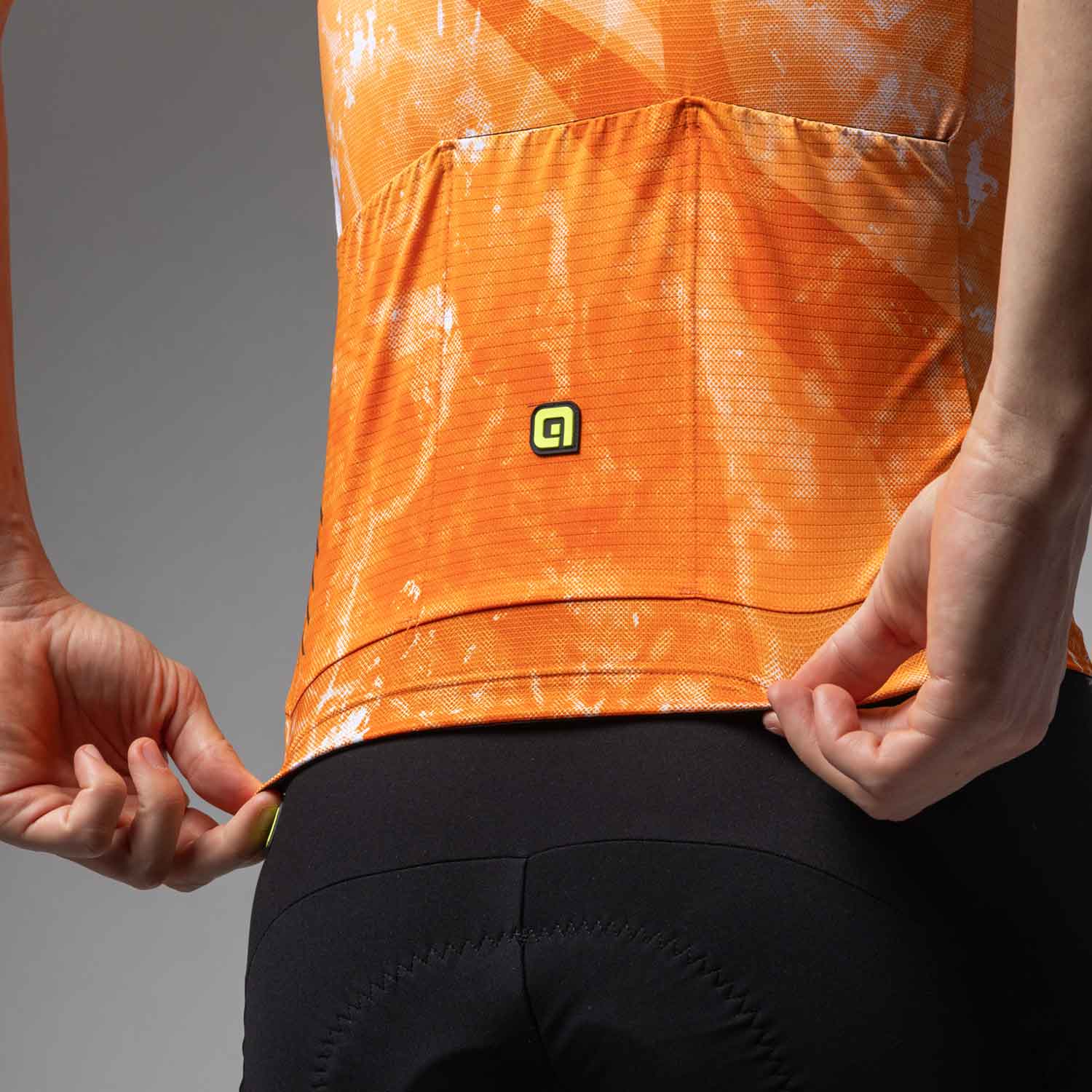 Ale Clothing Quartz PR-E Short Sleeved Jersey Orange L