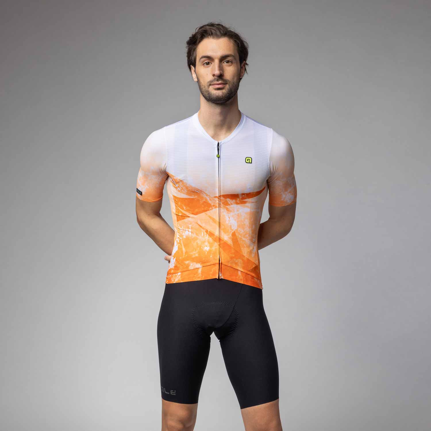 Ale Clothing Quartz Pr-E SS Jersey Orange XL
