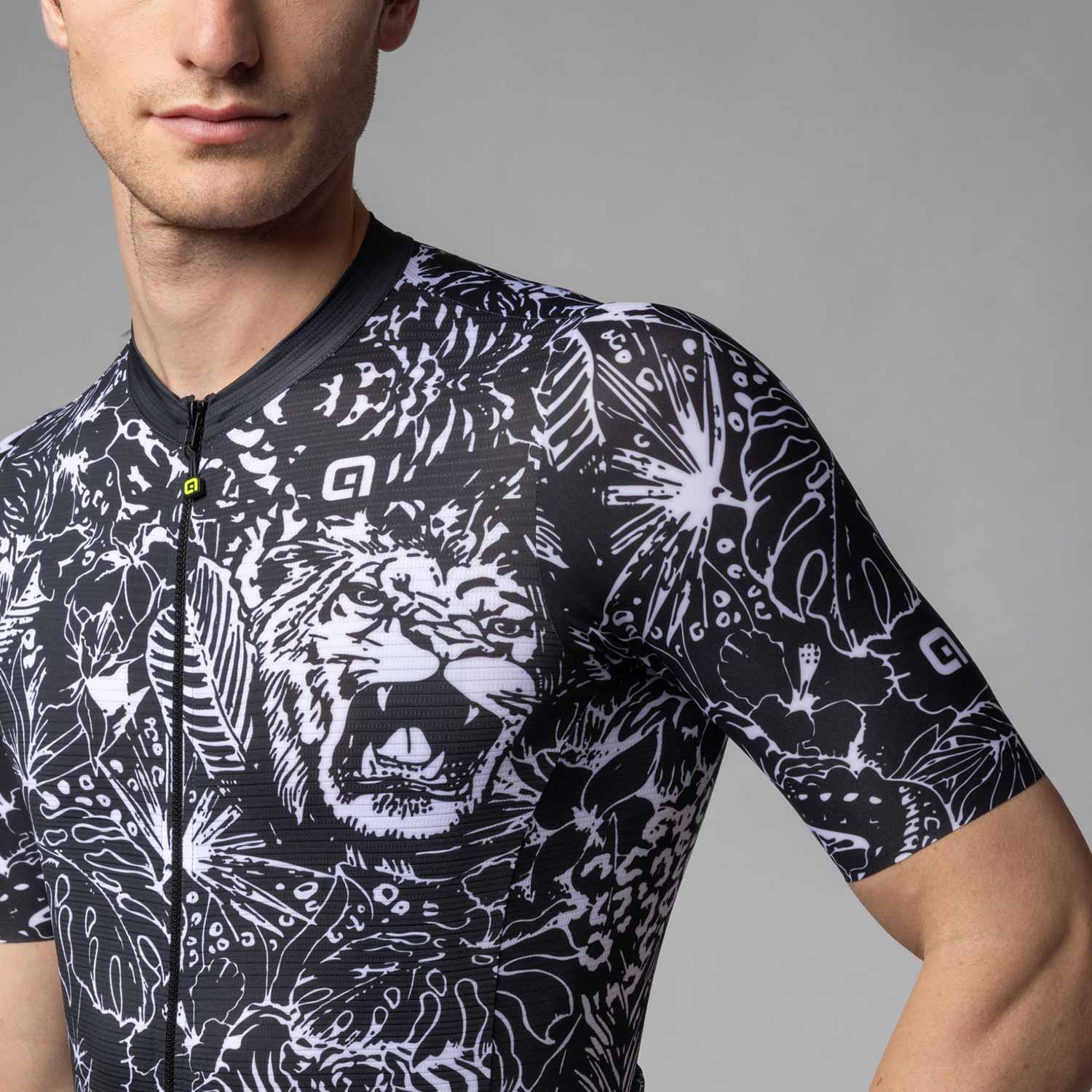 Ale Clothing Safari Pragma Short Sleeved Jersey Black XL