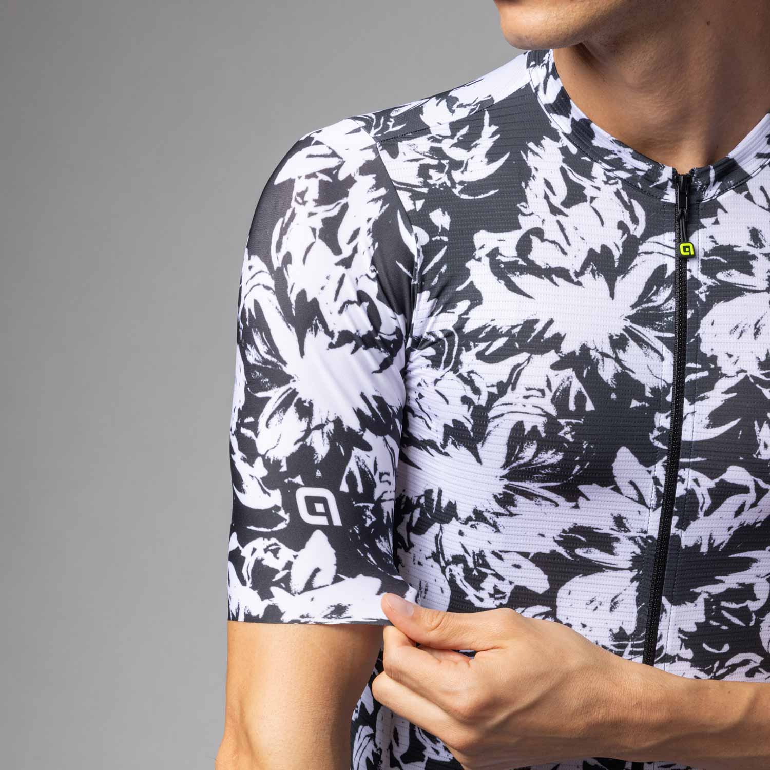 Ale Clothing Essenza Pragma Short Sleeved Jersey Black L