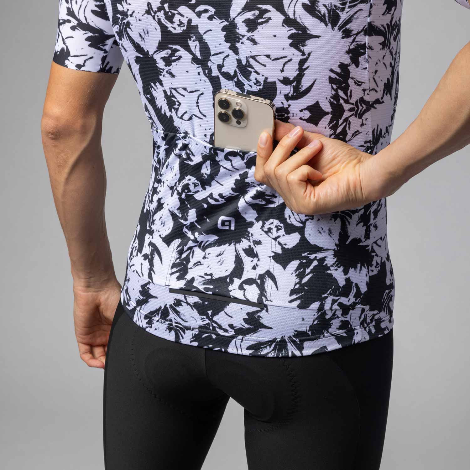 Ale Clothing Essenza Pragma Short Sleeved Jersey Black M