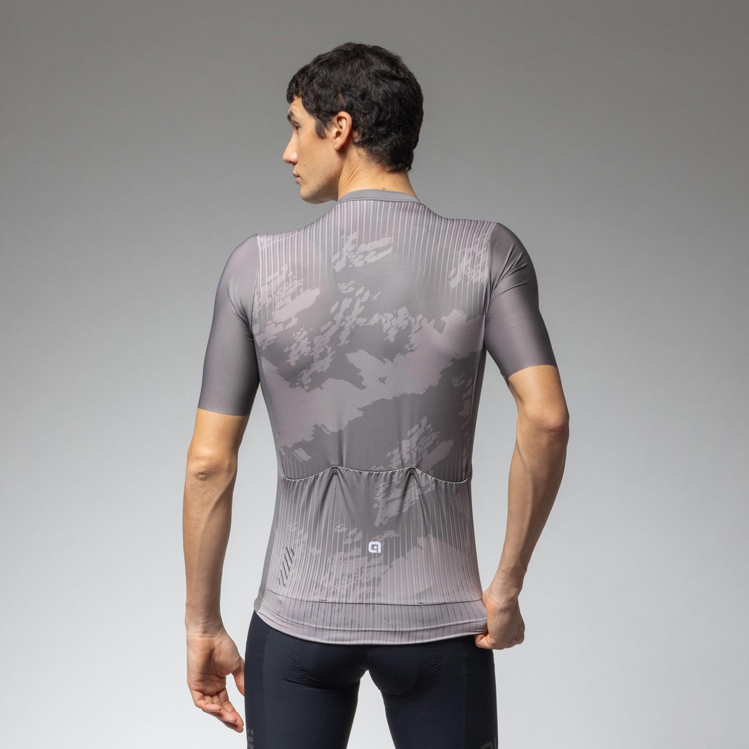 Ale Clothing Krakatoa Off Road Short Sleeved Jersey - XL - Grey Off Road/Gravel