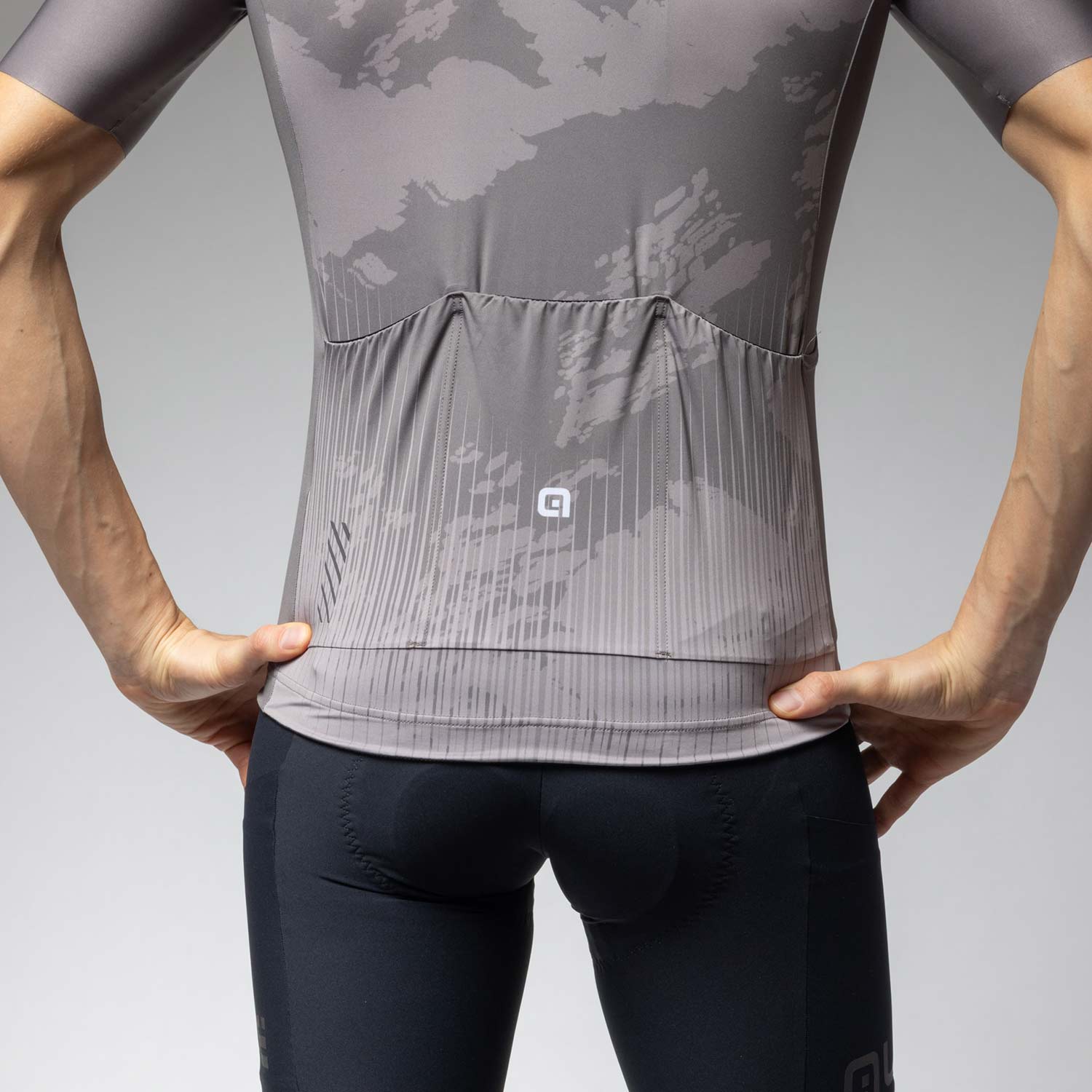 Ale Clothing Krakatoa Off Road Short Sleeved Jersey - XXL - Grey Off Road/Gravel
