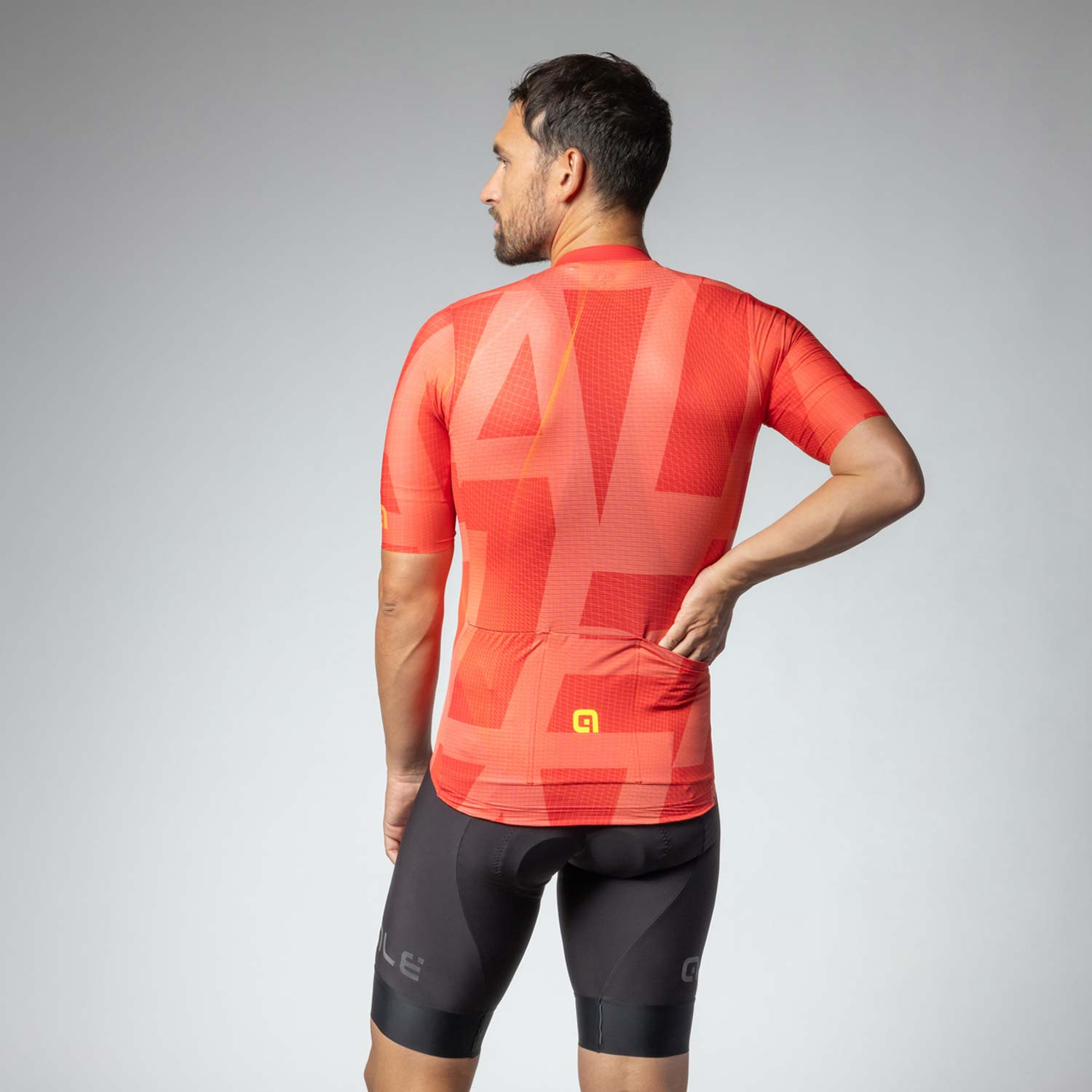 Ale Clothing Synergy PR-E Short Sleveed Jersey Red L