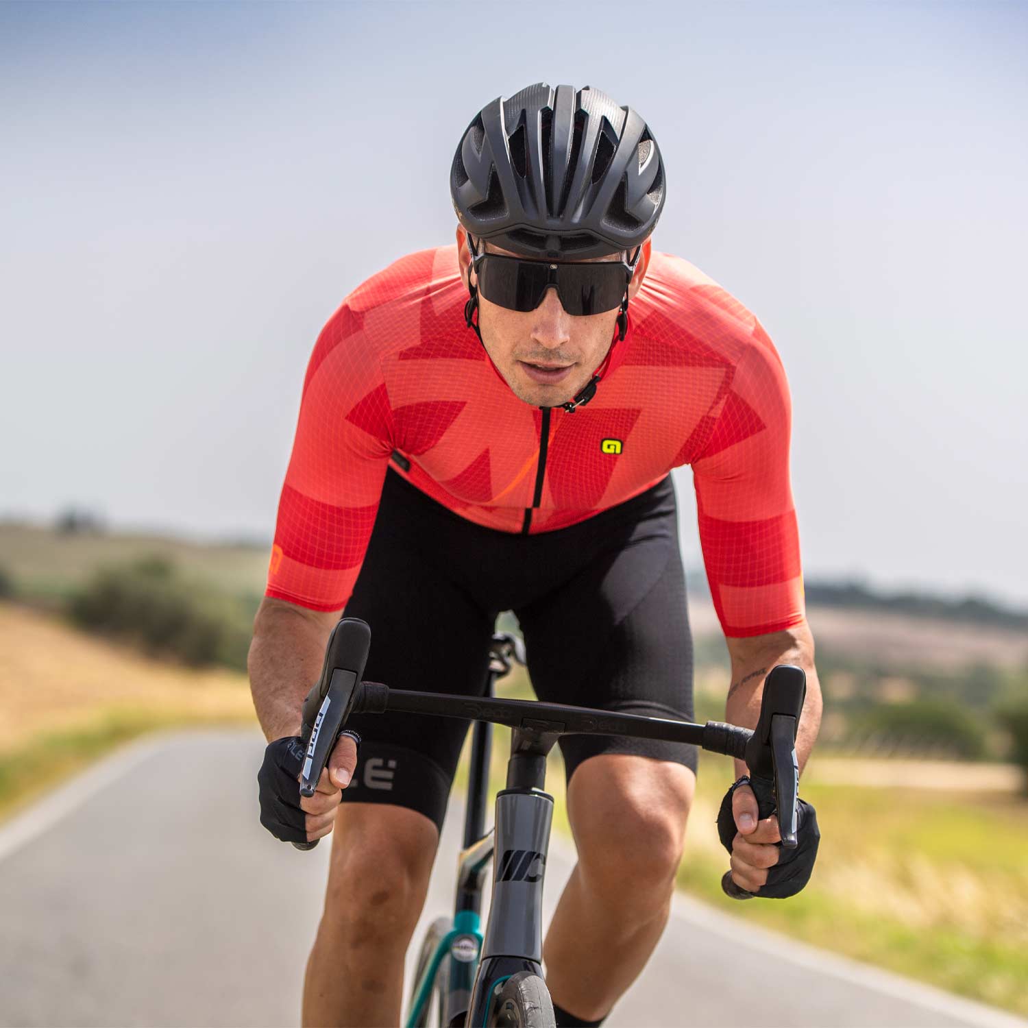 Ale Clothing Synergy PR-E Short Sleveed Jersey Red L