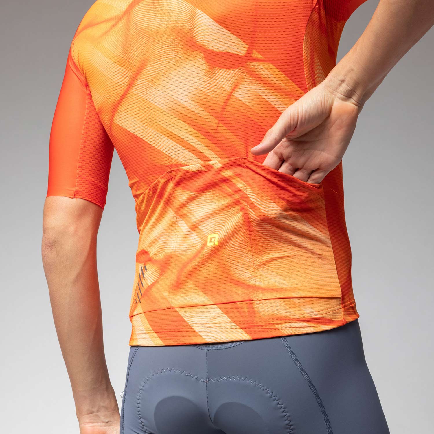 Ale Clothing Crash Pragma Short Sleeved Jersey - XXL - Orange Pragma
