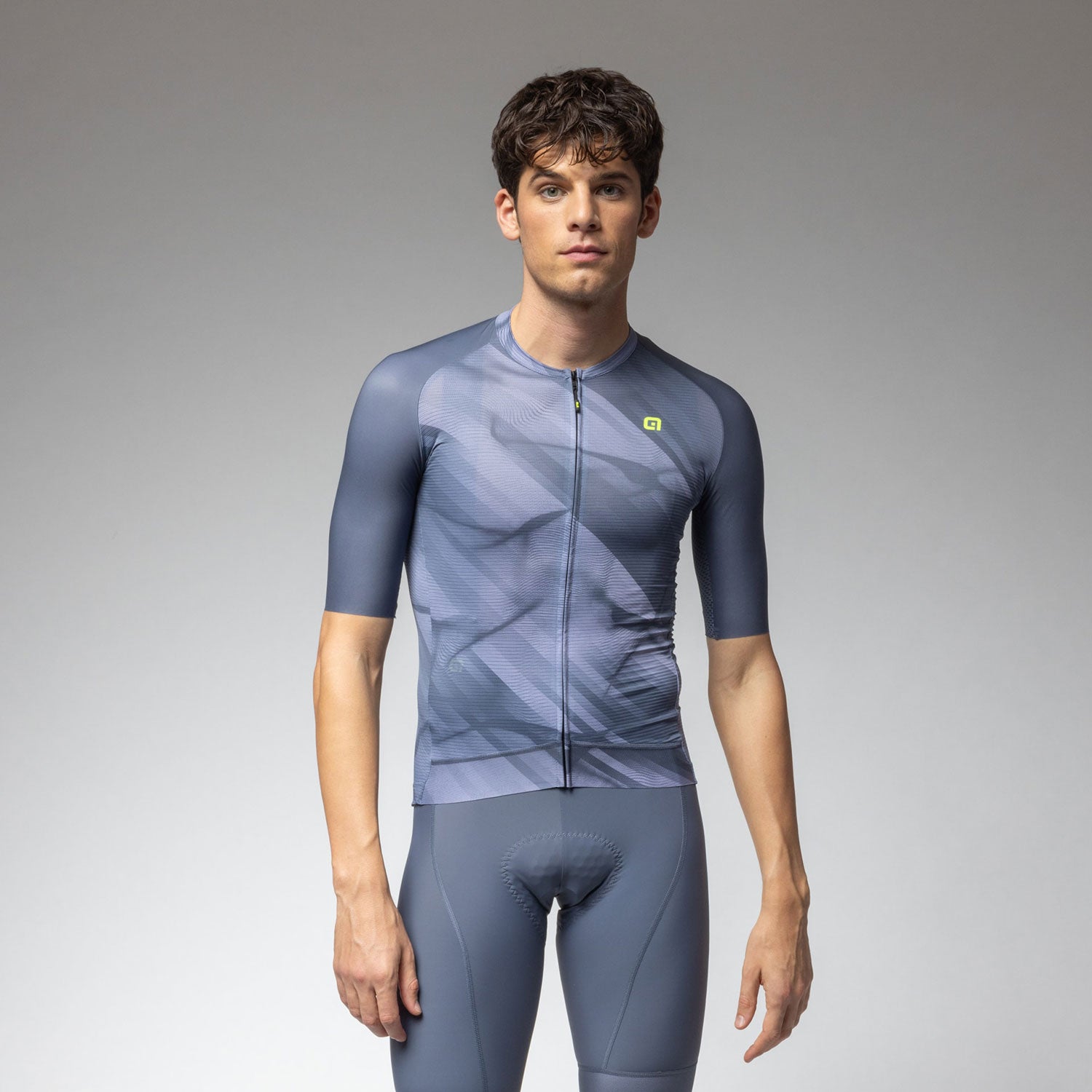 Ale Clothing Crash Pragma Short Sleeved Jersey - XL - Grey Pragma