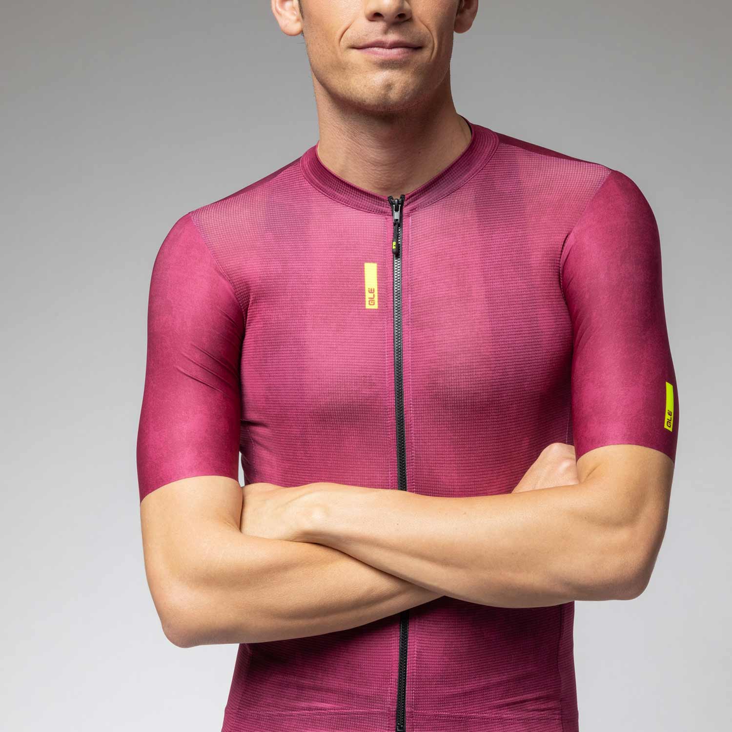 Ale Clothing Deep Pragma Short Sleeved Jersey - XL - Purple Pragma