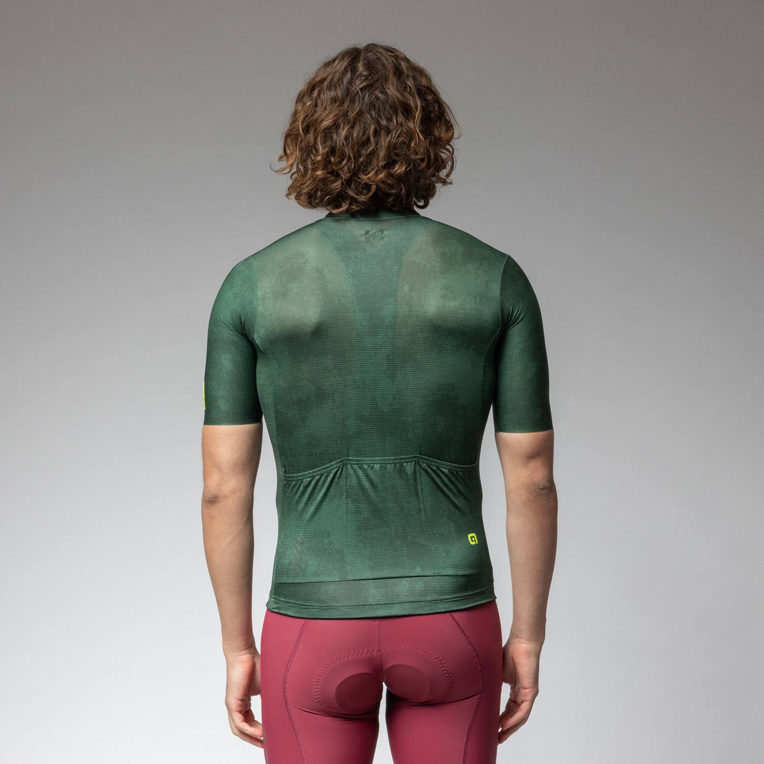 Ale Clothing Deep Pragma Short Sleeved Jersey - L - Green Pragma
