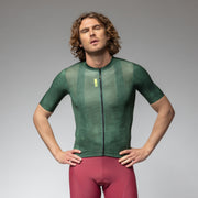 Ale Clothing Deep Pragma Short Sleeved Jersey - XXL - Green Pragma
