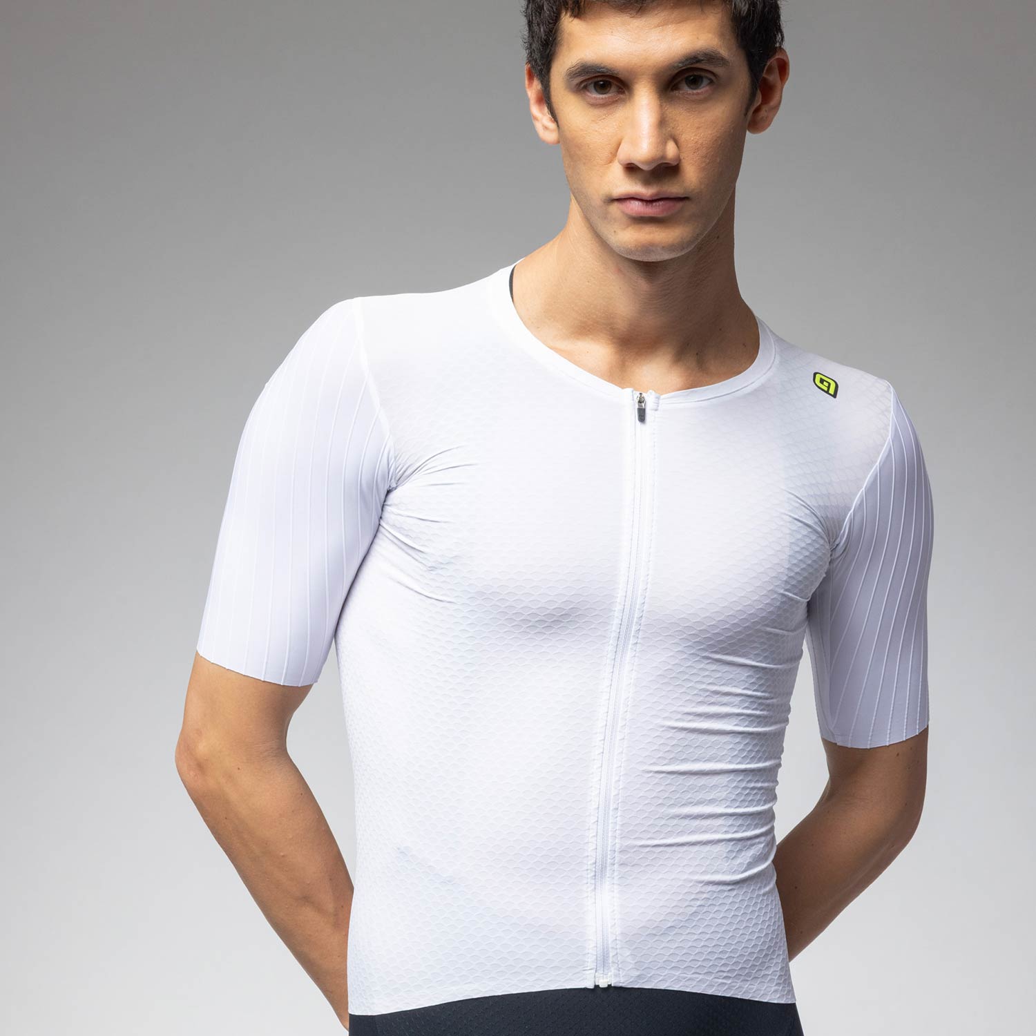 Ale Clothing Eagle R-EV1 Short Sleeved Jersey - L - White PR-E