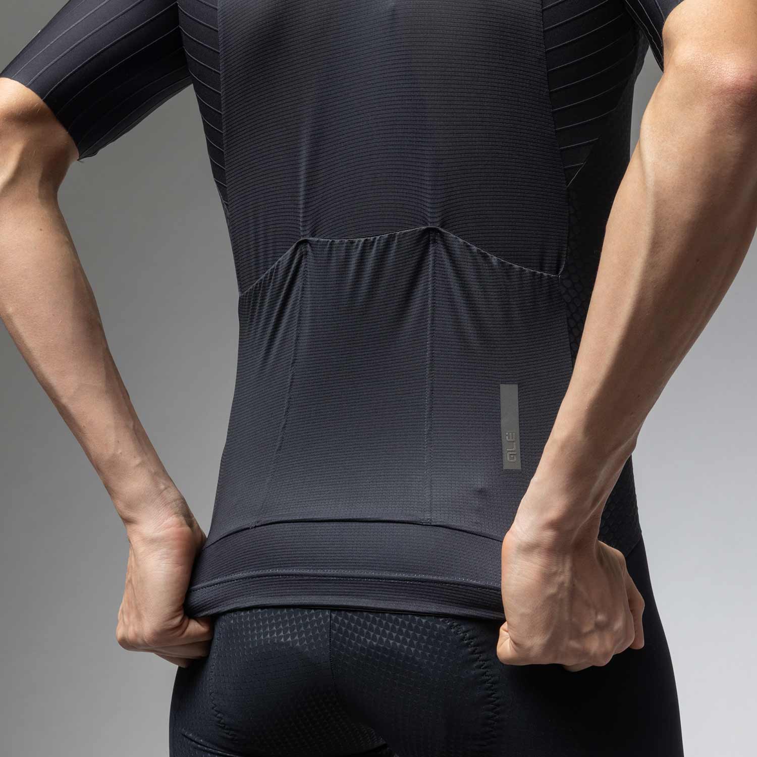 Ale Clothing Eagle R-EV1 Short Sleeved Jersey - S - Black PR-E