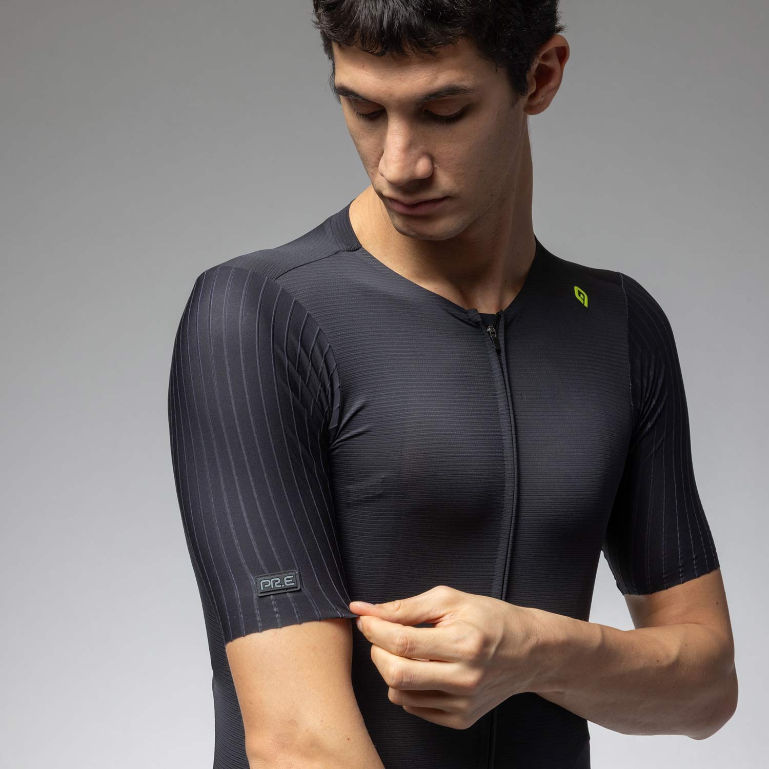 Ale Clothing Earthy Style 2.0 PR-E Short Sleeved Jersey - S - Black PR-E