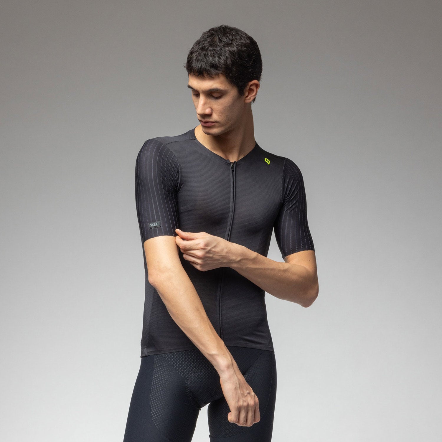Ale Clothing Earthy Style 2.0 PR-E Short Sleeved Jersey - XXL - Black PR-E