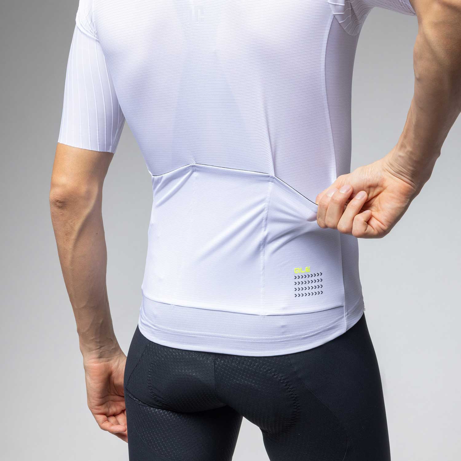 Ale Clothing Earthy Style 2.0 PR-E Short Sleeved Jersey - L - White PR-E