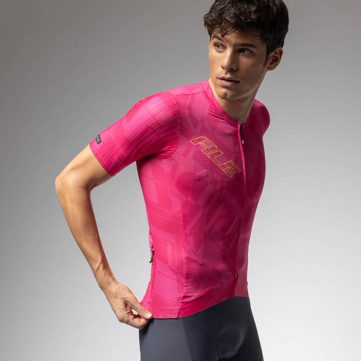 Ale Clothing Schema PR-E Short Sleeved Jersey - S - Pink PR-E