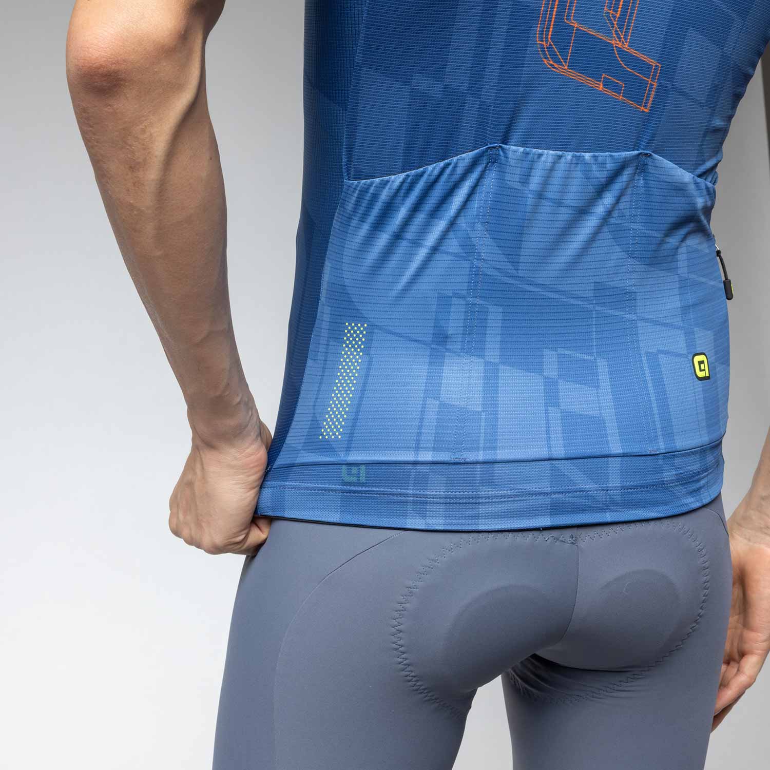 Ale Clothing Schema PR-E Short Sleeved Jersey - M - Blue PR-E