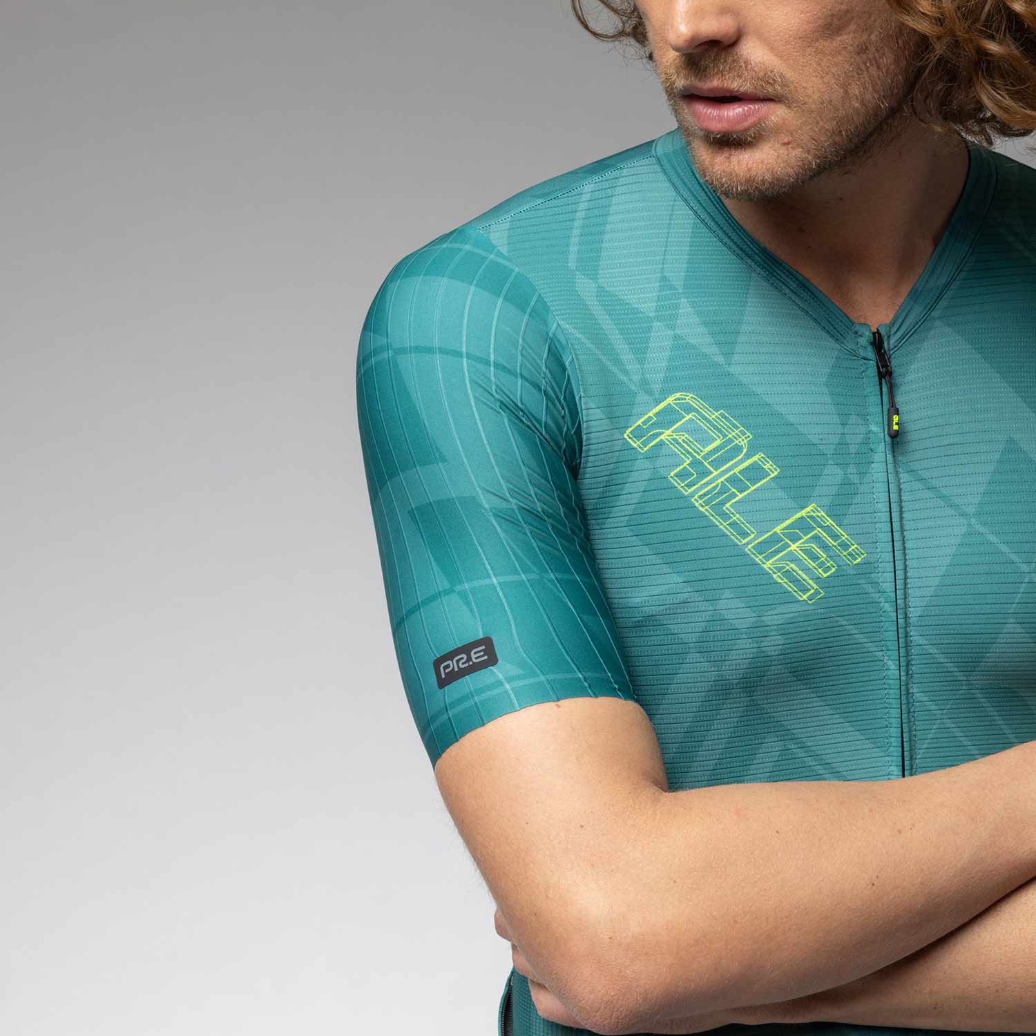 Ale Clothing Schema PR-E Short Sleeved Jersey - L - Green PR-E