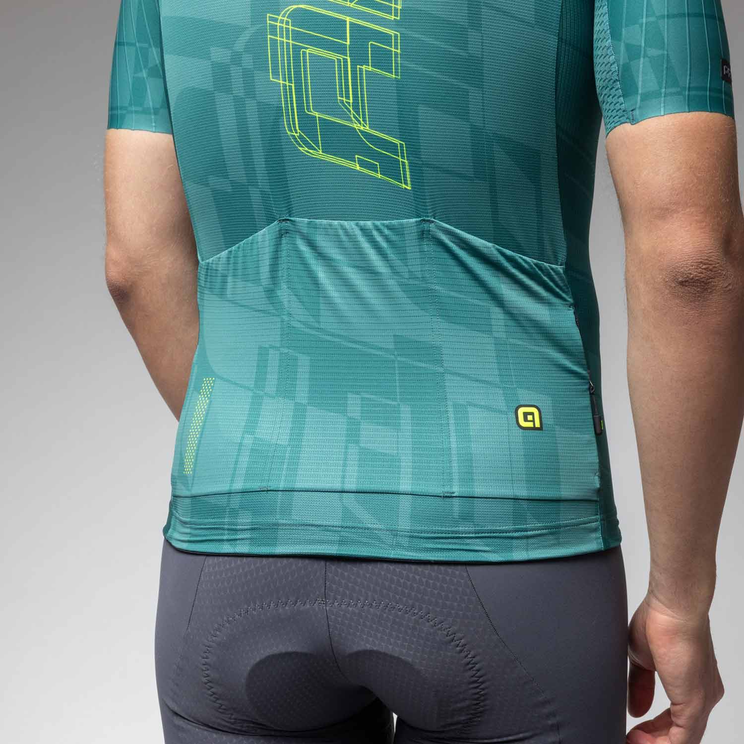 Ale Clothing Schema PR-E Short Sleeved Jersey - XXL - Green PR-E