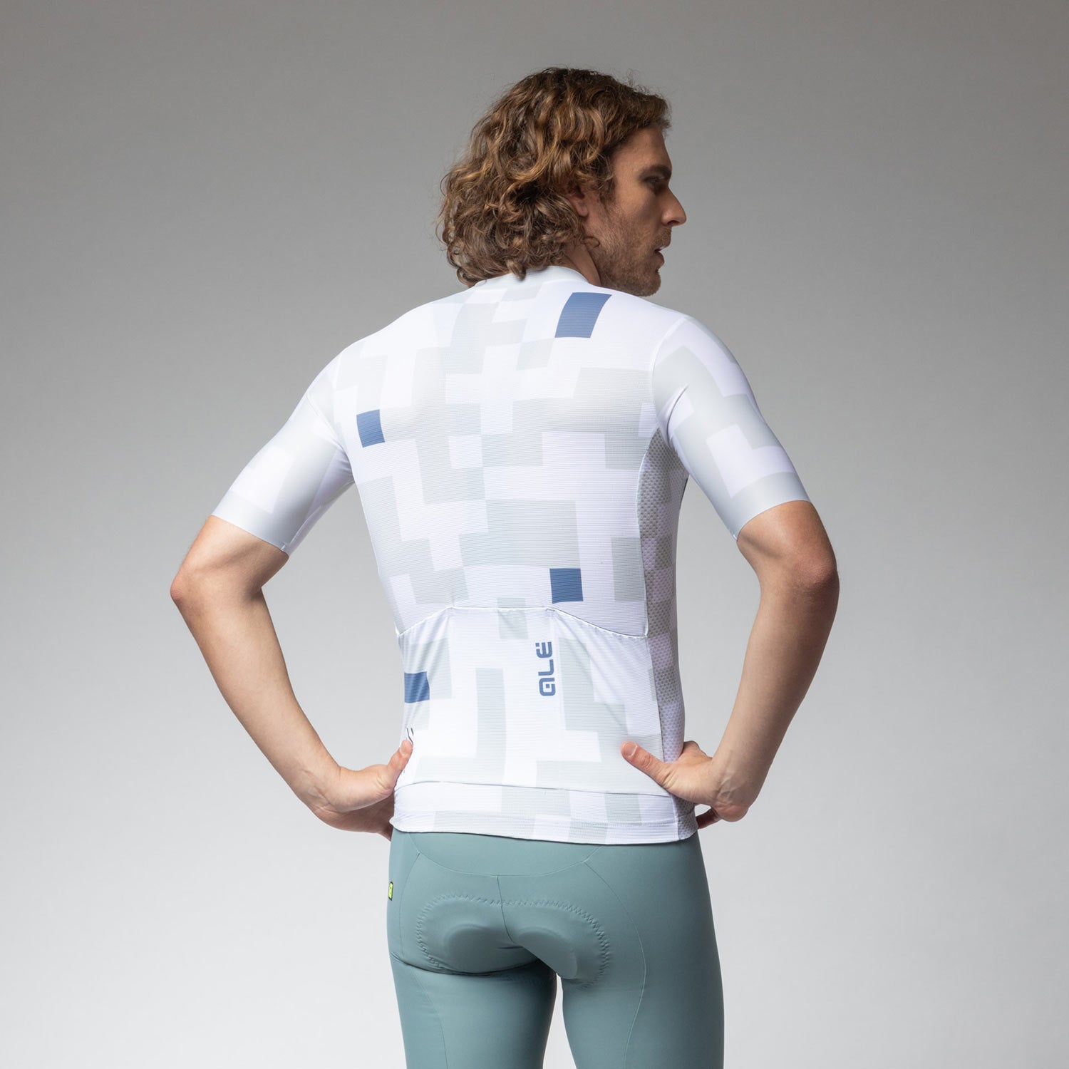 Ale Clothing Pixel Pragma Short Sleeved Jersey - XXL - White Pragma