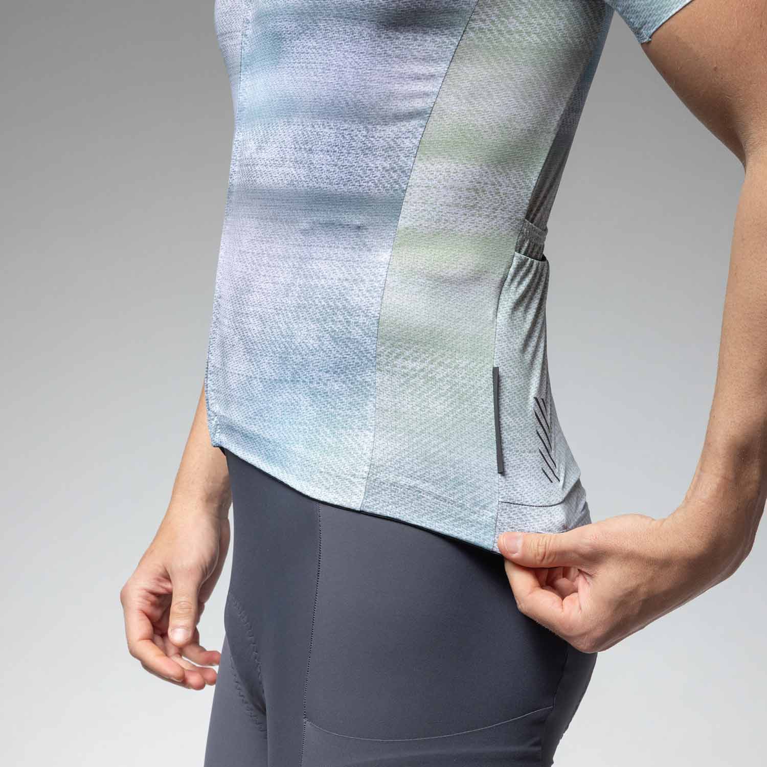 Ale Clothing Traccia Off Road Short Sleeved Jersey - XXL - White Off Road/Gravel