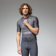 Ale Clothing Traccia Off Road Short Sleeved Jersey - L - Black Off Road/Gravel