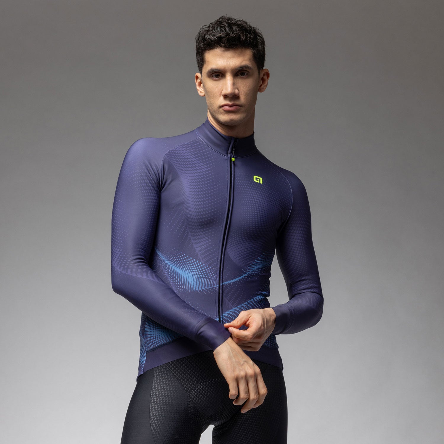 Ale Clothing Cosmic Pragma Long Sleeved Jersey Myrtle L