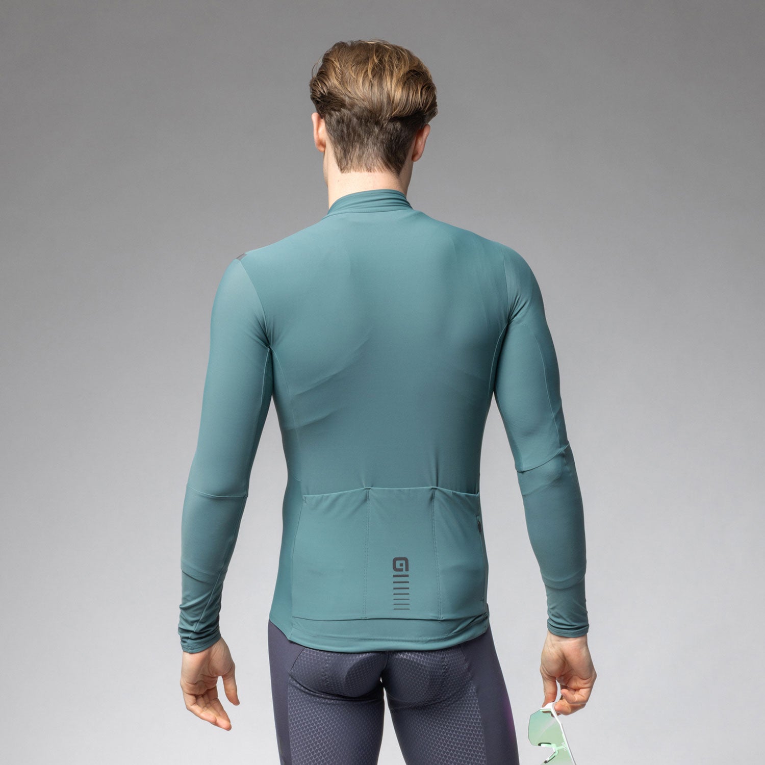 Ale Clothing Warm Race R-EV1 Long Sleeved Jersey - L - Green R-EV1