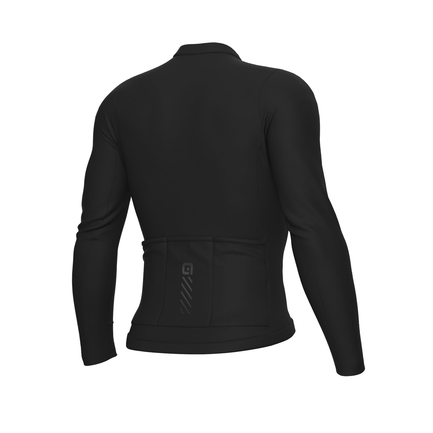 Ale Clothing Colour Block Pragma Long Sleeved Jersey - M - Black Pragma