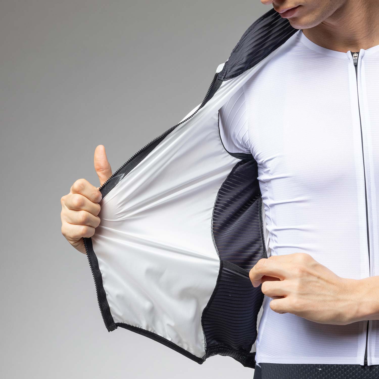 Ale Clothing Light Pack 2.0 Gilet - S - White