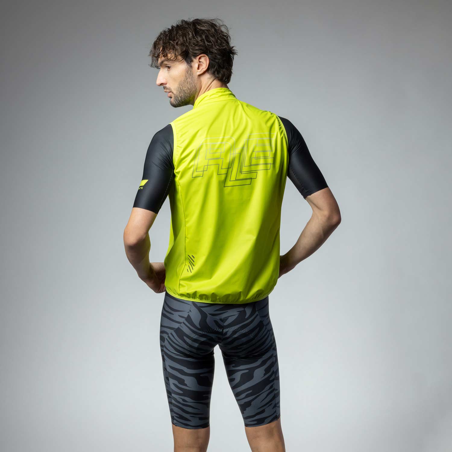 Ale Clothing Sauvage PR-E Gilet Acid Green XXL