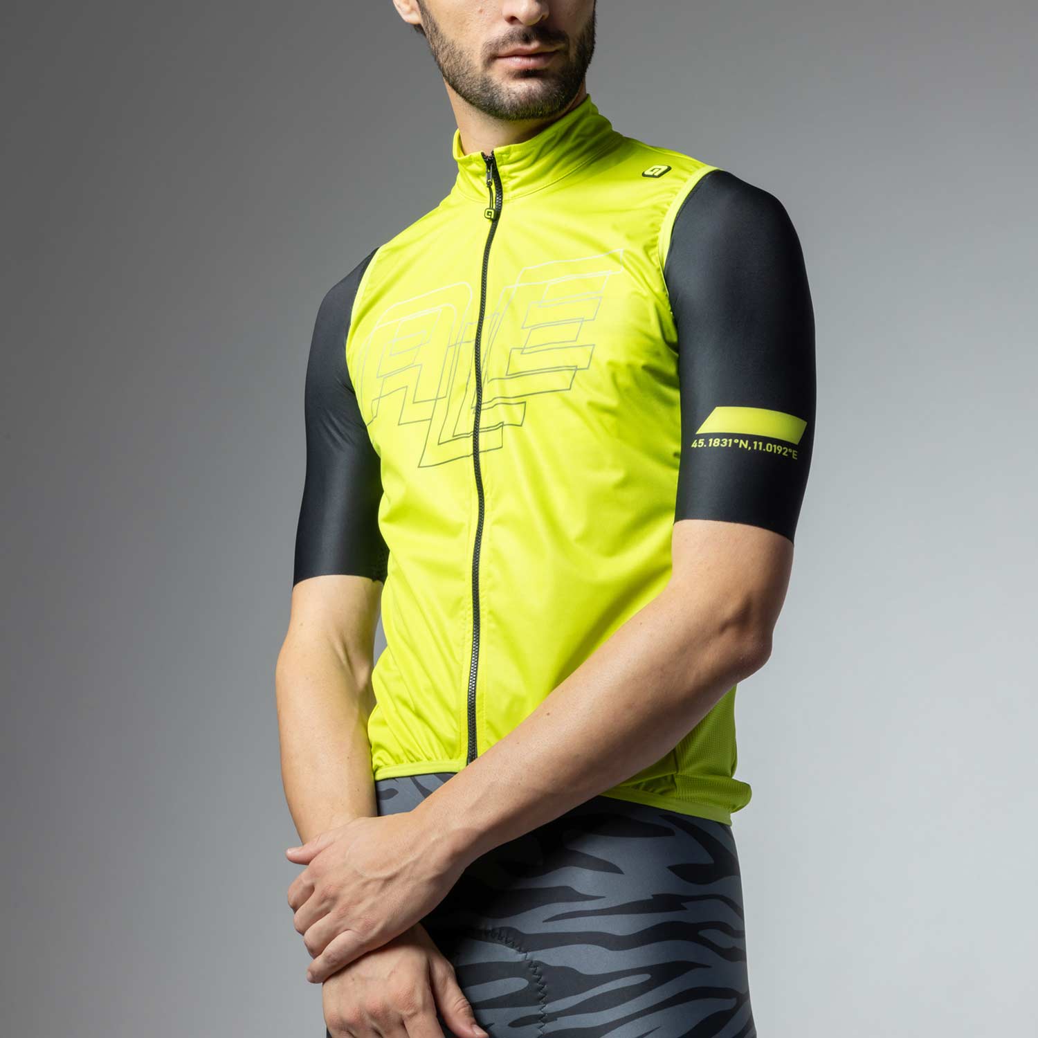 Ale Clothing Sauvage PR-E Gilet Acid Green XXL