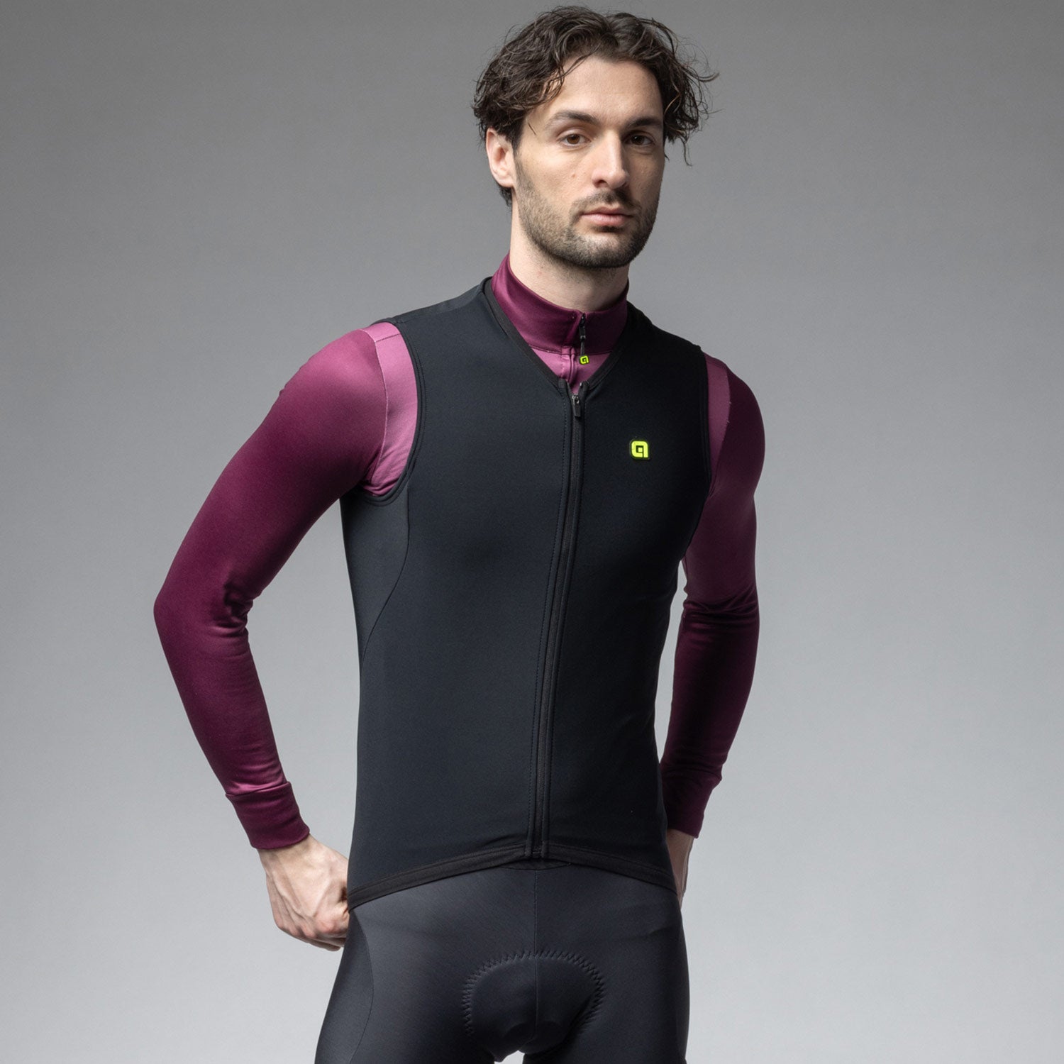 Ale Clothing Warm Up Off Road/Gravel Gilet - XL - Black Off Road/Gravel