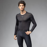 Ale Clothing Grid Intimo Long Sleeved Baselayer Black M/L