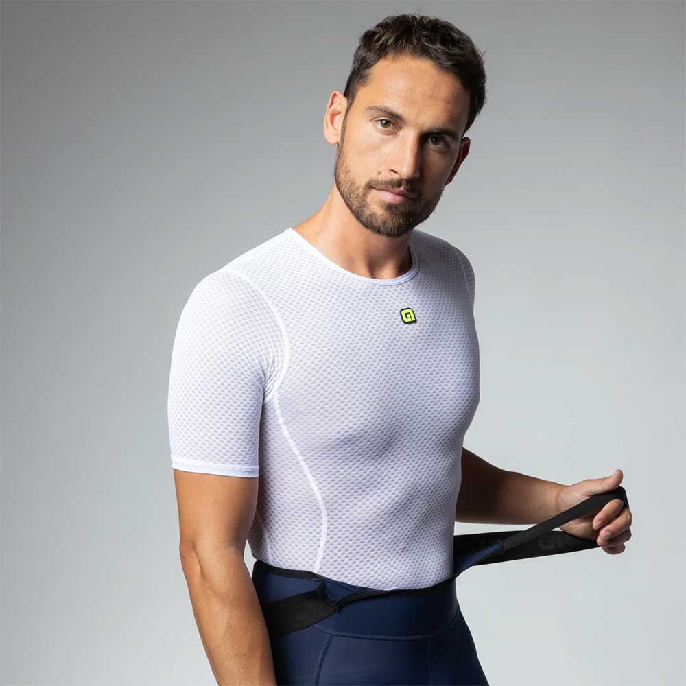 Ale Clothing Velo Active Intimo SS Baselayer White M/L